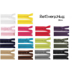 Reißverschluss 5mm teilbar 30cm 